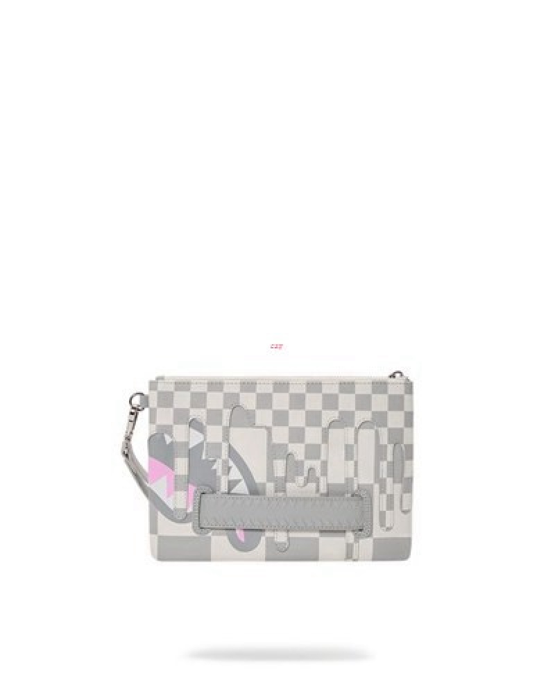 White Sprayground Xtc La Palais Crossover Clutch Bag | 96270-MNKZ