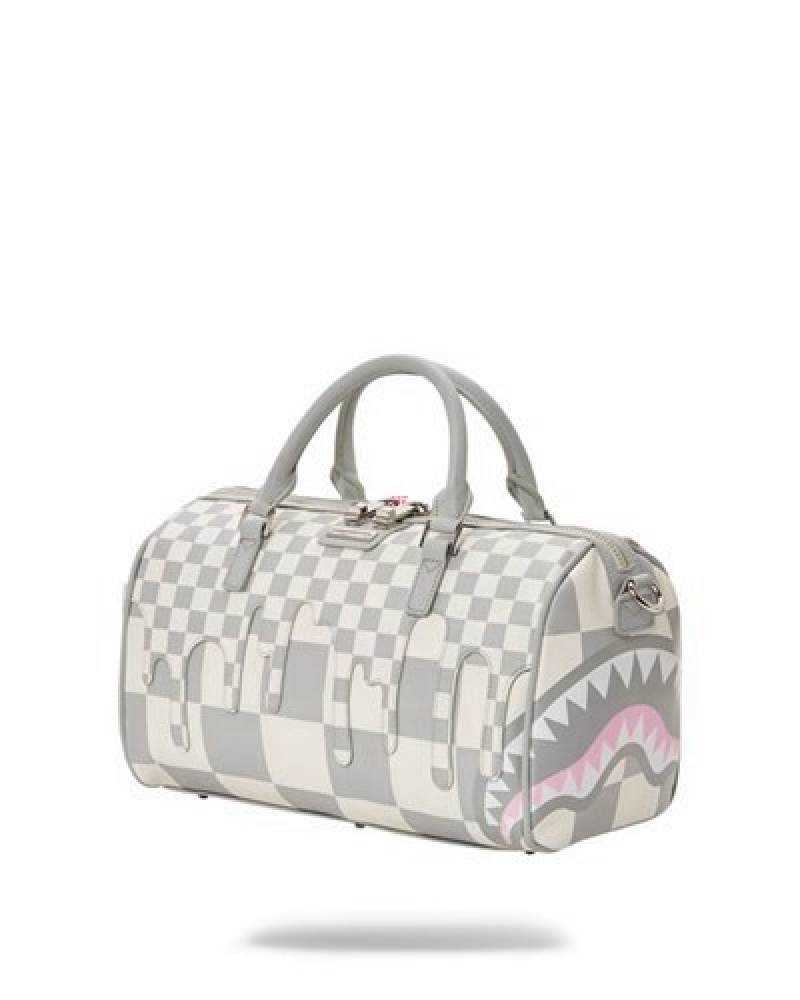 White Sprayground Xtc La Palais Mini Duffle Bags | 28945-LKTC