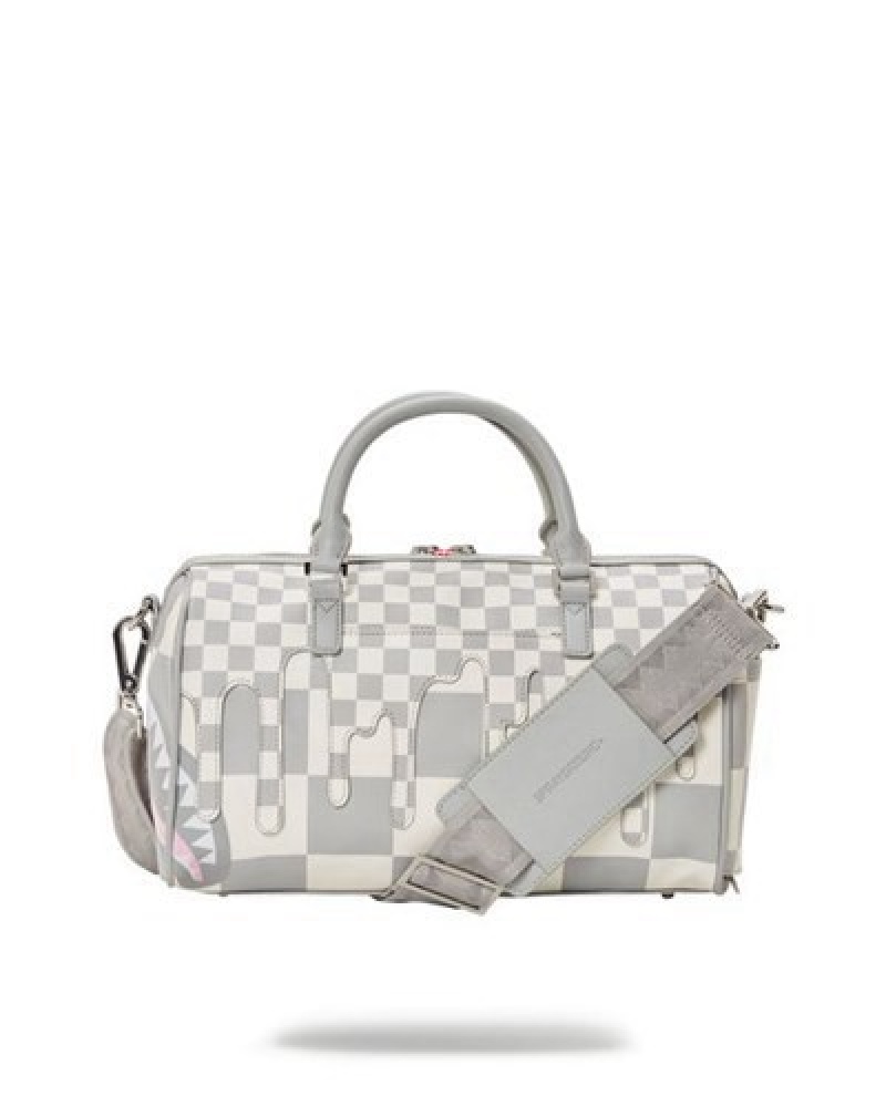 White Sprayground Xtc La Palais Mini Duffle Bags | 28945-LKTC