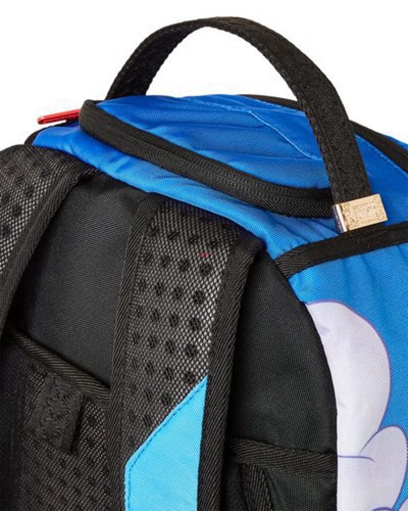 White / Blue Sprayground Garfield Sleeping Kitty Backpacks | 90743-ITEM