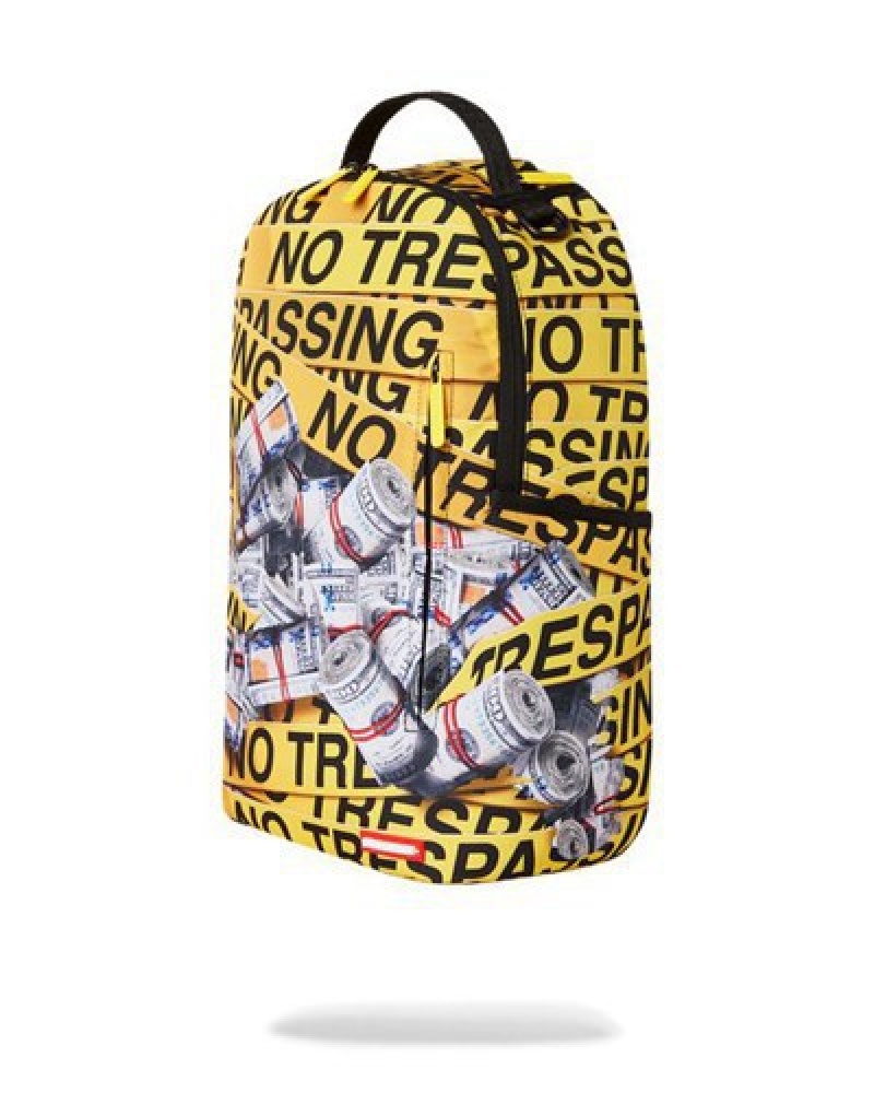 Yellow Sprayground Player One Select Backpacks | 37628-JXHB