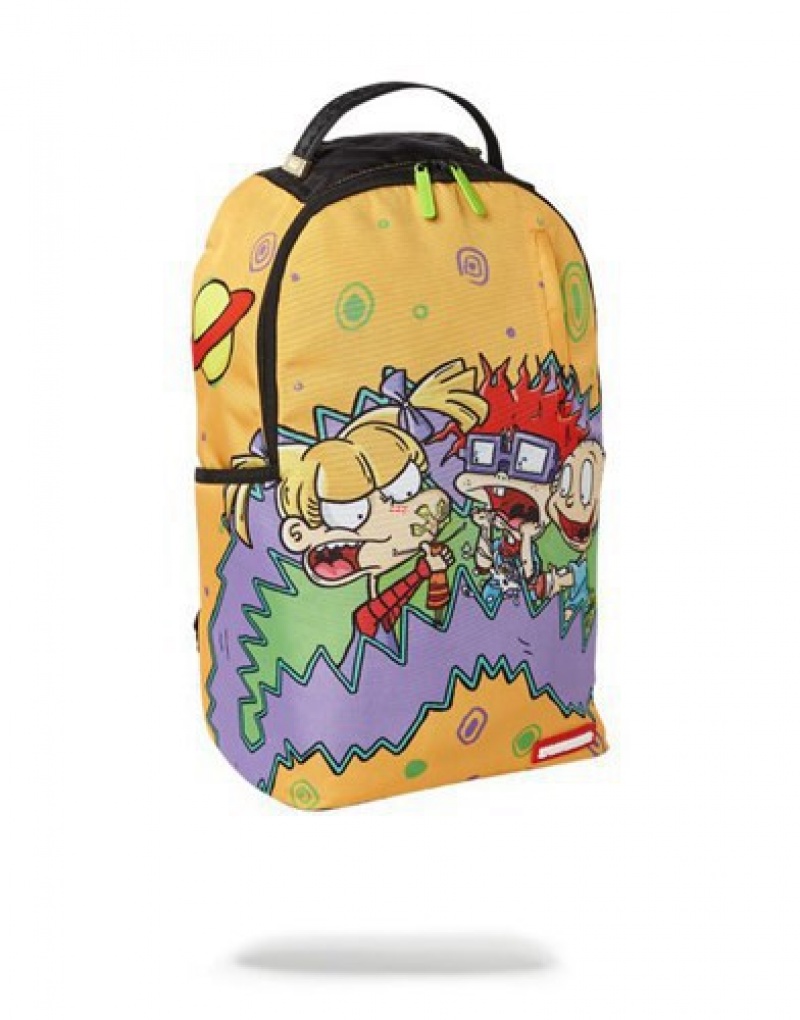 Yellow Sprayground Rugrats: Playpen Backpacks | 13467-HNPZ