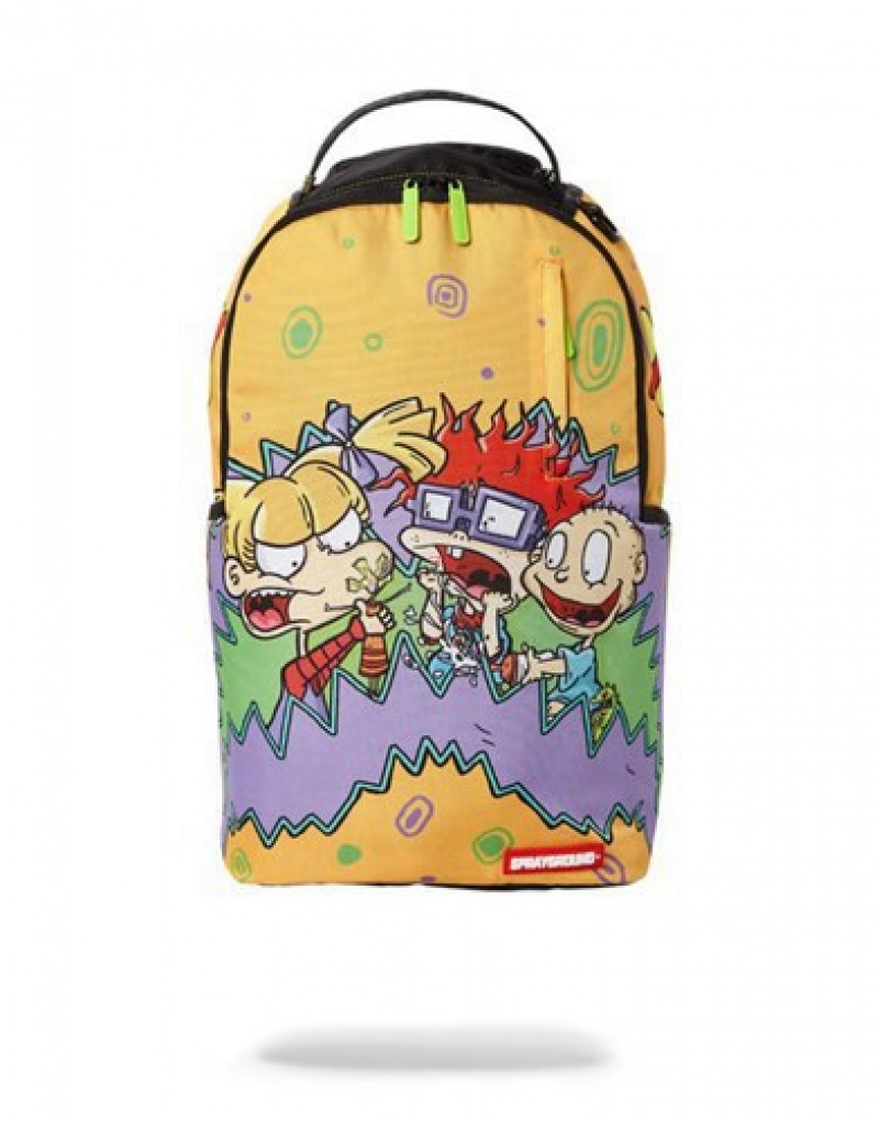 Yellow Sprayground Rugrats: Playpen Backpacks | 13467-HNPZ